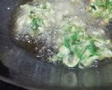 A picture of step 3 of Spinach Pakoda.