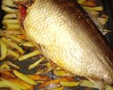 Foto del paso 5 de la receta: Sábalo al horno con papas!!🐟