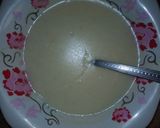 A picture of step 1 of Kunun Semovita and condensed milk.