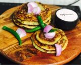 A picture of step 7 of Cucumber Masala Pancake or Tawasyachi Ghari.