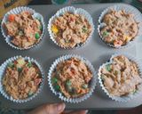 Hình bước làm 4 của món Muffin xúc xích rau tổng hợp