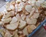 Foto del paso 3 de la receta: Torta fácil de manzanas con bocha de helado de crema