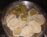 A picture of step 5 of Stuffed bati.