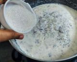 A picture of step 4 of Ragi Kheer.