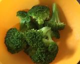 A picture of step 2 of Mustard and Broccoli Fish Curry.