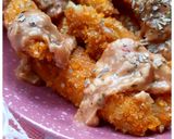 Foto langkah ke 3 dari resep Bunga Tebu Goreng Vegan.
