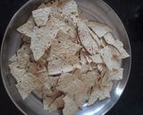 पापड़ की सब्जी (papad ki sabzi recipe in Hindi) रेसिपी चरण 2 फोटो