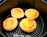 Bánh tart trứng bằng nồi chiên không dầu bước làm 6 hình