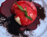 Foto del paso 5 de la receta: Gazpacho de arándanos con helado de nata (en Thermomix)