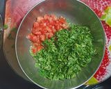 A picture of step 2 of Nashpati Methi Subji.