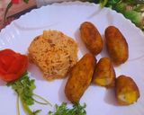 A picture of step 4 of Nargasi kofta kababs.