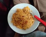 Foto langkah ke 7 dari resep Spageti Carbonara Pedas.