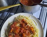 Foto del paso 5 de la receta: Spaghetti sin gluten y tomate cubeteado