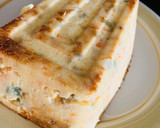 Foto del paso 4 de la receta: Pastel templado de patata y bacalao, con crema suave de tomate