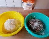 Lekvárral, nutellával töltött olajos kifli recept fázis 2 fotója