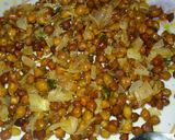 A picture of step 6 of Spicy bhunja ankurit Chana.