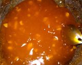 A picture of step 5 of Karachi halwa / Bombay Karachi halwa.