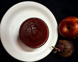 A picture of step 4 of Beetroot chutney.