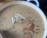 A picture of step 5 of Chicken and Sausage Gumbo.