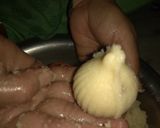 A picture of step 6 of Instant Nariyal Modak(without heat).