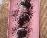 Foto langkah ke 4 dari resep Mochi isi wafer coklat (tanpa tepung ketan).