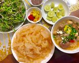 Hình bước làm 4 của món Bún Sứa