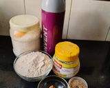 A picture of step 1 of Whole wheat flour Halwa.