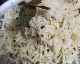 A picture of step 3 of Jeera Rice.