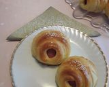 Virslivel töltött croissant recept fázis 8 fotója