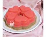 Foto langkah ke 4 dari resep 267. Puding Strawbery Moka.
