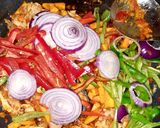 A picture of step 4 of Stir fried sweet potato.
