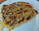 Foto del paso 8 de la receta: "Crepe" de mazorca🌽con queso🧀 y dulce de guayaba🥞