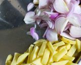 A picture of step 1 of Potato Onion Sabzi.