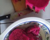 Foto langkah ke 1 dari resep Jelly buah naga.