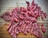 Foto del paso 1 de la receta Cena china: Ternera con setas y bambú & Pan chino