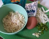 Foto langkah ke 1 dari resep Nasi Goreng Mawut Mie Gelas rasa Baso Sapi.