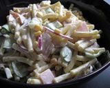 A picture of step 3 of Pasta Salad with Sour Cream Dressing.