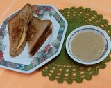 A picture of step 7 of Peanut Chutney & Cheese Sandwich.