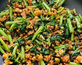 Foto langkah ke 6 dari resep Tumis Kangkung Tempe.