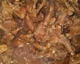 A picture of step 4 of Mutton Masala Chops.