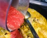 A picture of step 2 of Achar gosht.