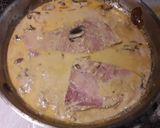 Une image de l'étape 4 de Jambon à la poêle.