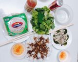 Hình bước làm 3 của món Nấm bào ngư hấp sả lá chanh