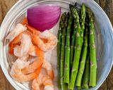 A picture of step 1 of Risotto with Asparagus & Shrimp.