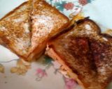 A picture of step 5 of Onion tomato toast.