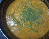 A picture of step 7 of Rajma paneer.