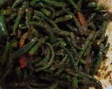 A picture of step 5 of Mirchi Aachar (pickle).