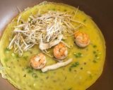 A picture of step 3 of Seafood Bánh Xèo 🦞 🦑.