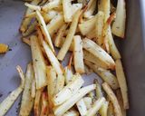 Une image de l'étape 4 de Frites de panais au thym frais BIO.