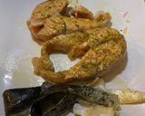 Lazac, póréhagymás szószban recept fázis 6 fotója